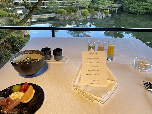 平安神宮会館の朝食